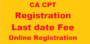 Online apply CA CPT 2017 : Application Form, Exam Date, Eligibility